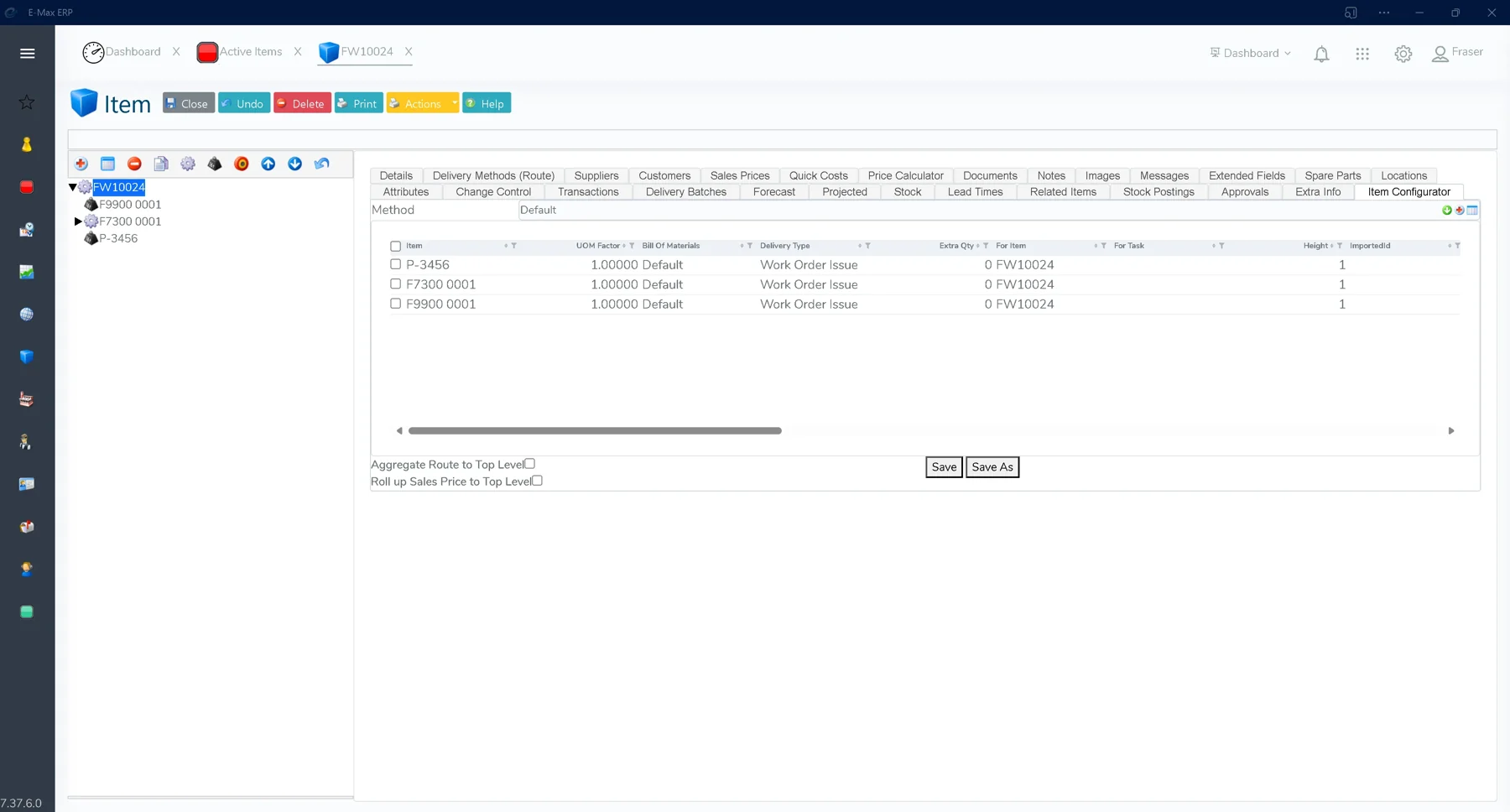 Manage Multiple Customisation Options