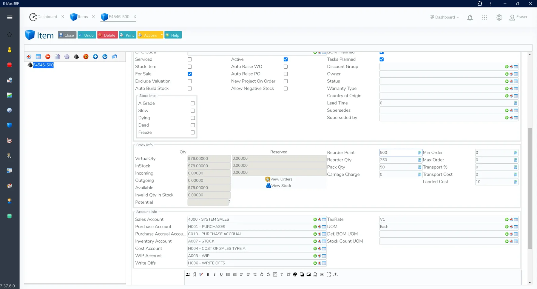 Forecasting and Demand Planning