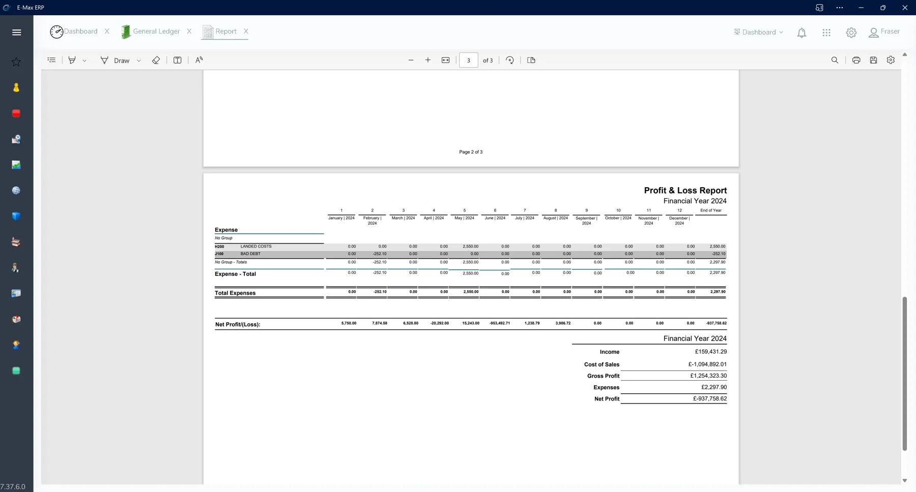 Generate a Full Suite of Financial Reports