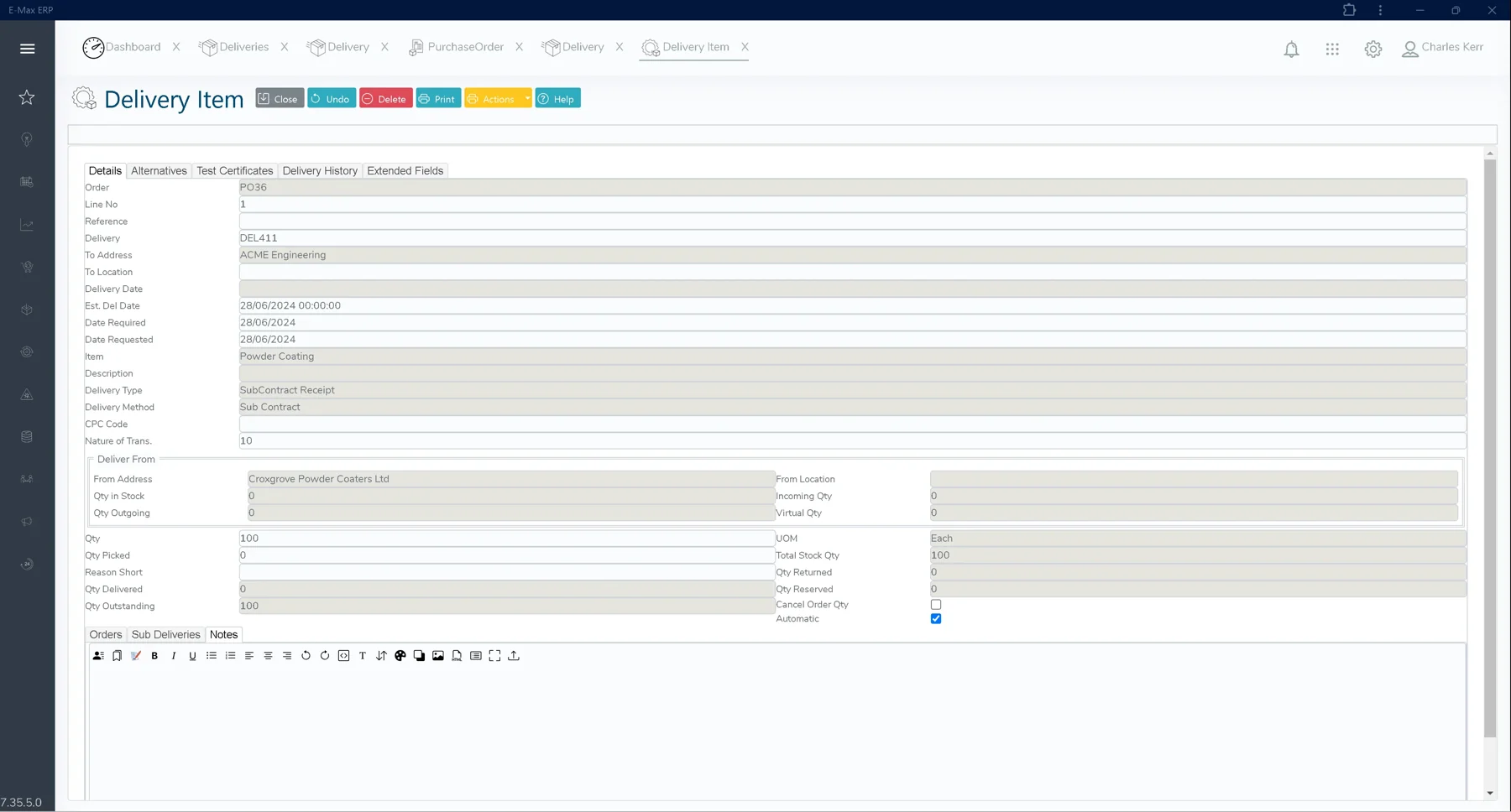 Manage Subcontract Work